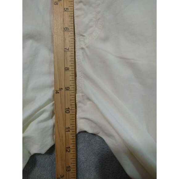 Vintage Ralph Lauren Pants Womens 4 Cream Cargo Ripstop Utility Gorpcore 90s - Picture 4 of 7